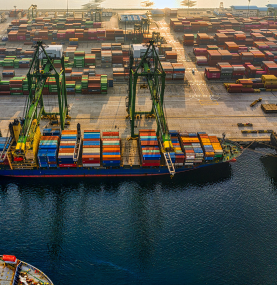 Barco de exportaciones 