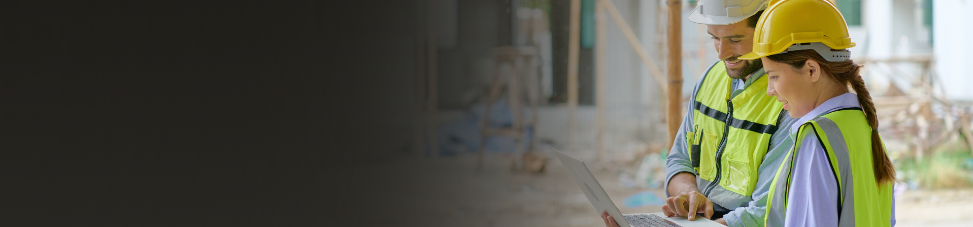 Trabajadores en una obra