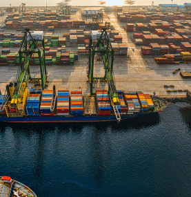 Barco de exportaciones