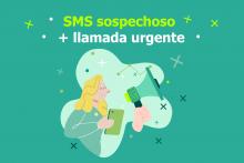 Qué hacer si recibes un SMS de tu entidad financiera y después una llamada pidiendo claves